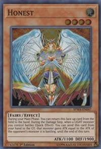 Honest - Spirit Warriors - YuGiOh card