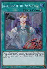 Asceticism of the Six Samurai - Spirit Warriors - YuGiOh card