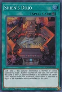 Shien's Dojo - Spirit Warriors - YuGiOh card