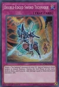 Double-Edged Sword Technique - Spirit Warriors - YuGiOh card
