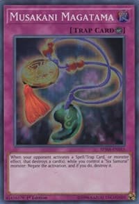 Musakani Magatama - Spirit Warriors - YuGiOh card