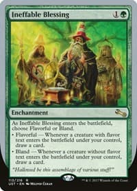 Ineffable Blessing (A) - Unstable - Magic: The Gathering card