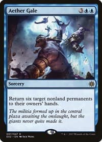 Aether Gale - Explorers of Ixalan - Magic: The Gathering card