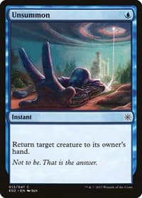 Unsummon - Explorers of Ixalan - Magic: The Gathering card