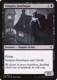 Vampire Interloper - Explorers of Ixalan - Magic: The Gathering card
