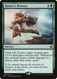 Hunter's Prowess - Explorers of Ixalan - Magic: The Gathering card