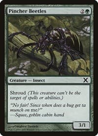 Pincher Beetles - 10th Edition - Magic: The Gathering card