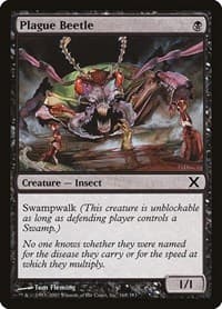 Plague Beetle - 10th Edition - Magic: The Gathering card