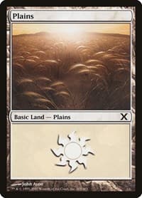 Plains (365) - 10th Edition - Magic: The Gathering card