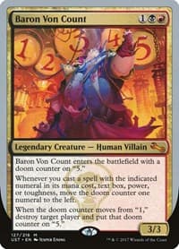 Baron Von Count - Unstable - Magic: The Gathering card