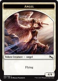Angel Token - Unstable - Magic: The Gathering card