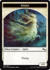 Spirit Token - Unstable - Magic: The Gathering card