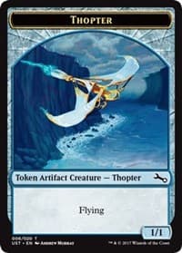 Thopter Token - Unstable - Magic: The Gathering card