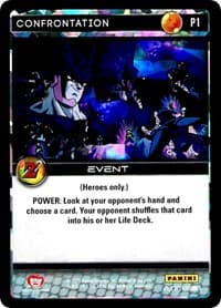 Confrontation (Awakening) - Panini Promo Cards - Dragon Ball Z TCG card