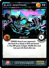 Black Nightmare (Awakening) - Panini Promo Cards - Dragon Ball Z TCG card