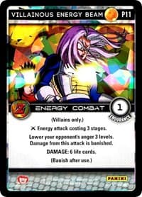 Villainous Energy Beam (Awakening) - Panini Promo Cards - Dragon Ball Z TCG card