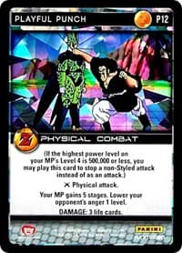 Playful Punch (Awakening) - Panini Promo Cards - Dragon Ball Z TCG card