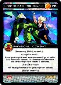 Heroic Dashing Punch (Awakening) - Panini Promo Cards - Dragon Ball Z TCG card