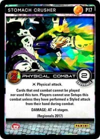 Stomach Crusher (Awakening) - Panini Promo Cards - Dragon Ball Z TCG card