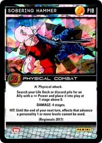 Sobering Hammer (Awakening) - Panini Promo Cards - Dragon Ball Z TCG card