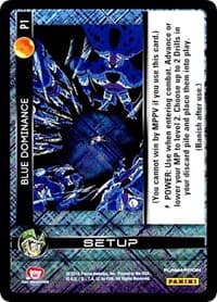 Blue Dominance (Perfection) - Panini Promo Cards - Dragon Ball Z TCG card