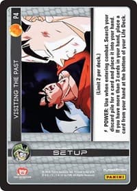 Visiting The Past (Perfection) - Panini Promo Cards - Dragon Ball Z TCG card
