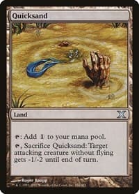 Quicksand - 10th Edition - Magic: The Gathering card