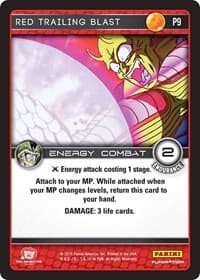 Red Trailing Blast (Perfection) - Panini Promo Cards - Dragon Ball Z TCG card