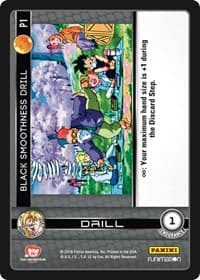 Black Smoothness Drill (Vengeance) - Panini Promo Cards - Dragon Ball Z TCG card