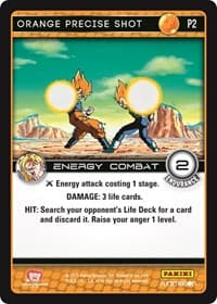 Orange Precise Shot (Vengeance) - Panini Promo Cards - Dragon Ball Z TCG card