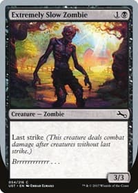 Extremely Slow Zombie (A) - Unstable - Magic: The Gathering card