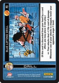 Blue Lifting Drill (Vengeance) - Panini Promo Cards - Dragon Ball Z TCG card