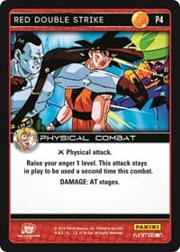 Red Double Strike (Vengeance) - Panini Promo Cards - Dragon Ball Z TCG card