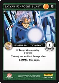 Saiyan Pinpoint Blast (Vengeance) - Panini Promo Cards - Dragon Ball Z TCG card