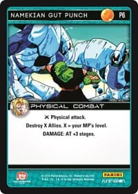 Namekian Gut Punch (Vengeance) - Panini Promo Cards - Dragon Ball Z TCG card
