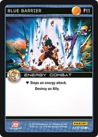 Blue Barrier (Vengeance) - Panini Promo Cards - Dragon Ball Z TCG card