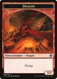 Dragon Token (006) - Iconic Masters - Magic: The Gathering card