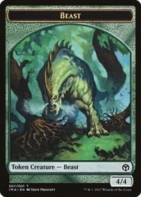 Beast Token (007) - Iconic Masters - Magic: The Gathering card