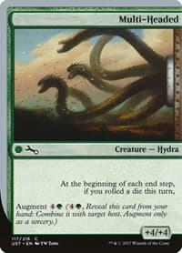 Multi-Headed - Unstable - Magic: The Gathering card