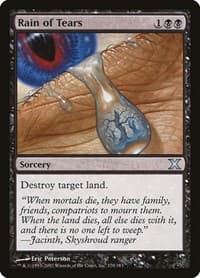 Rain of Tears - 10th Edition - Magic: The Gathering card