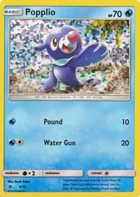 Popplio - McDonald's Promos 2017 - Pokemon card
