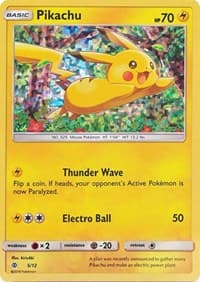 Pikachu - McDonald's Promos 2017 - Pokemon card