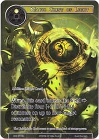 Magic Crest of Light (Full Art) - Advent of the Demon King - Force of Will card