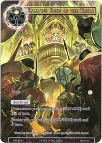 Rallying Song of the Panda (Full Art) - Advent of the Demon King - Force of Will card