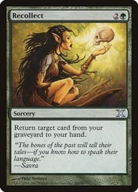 Recollect - 10th Edition - Magic: The Gathering card