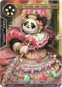 Rose Quartz, the Panda Queen (Full Art) - Advent of the Demon King - Force of Will card
