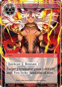 Elixir's Fighting Spirit - Advent of the Demon King - Force of Will card