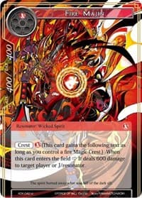 Fire Majin - Advent of the Demon King - Force of Will card