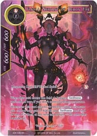 Frayla, Servant of Demon Fire (Full Art) - Advent of the Demon King - Force of Will card