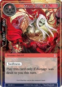 Majin Dark Elf - Advent of the Demon King - Force of Will card